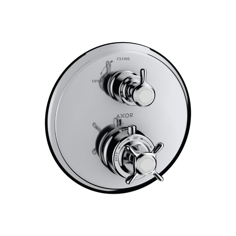 Axor Montreux Thermostatic Shower Mixer with Valve