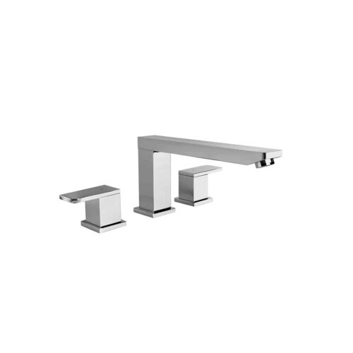 Brodware SQ75 Hob Mounted Bath Set 1.7507.00.3.01