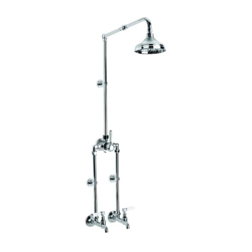 Brodware Winslow Lever Exposed Shower Set with Bib Taps 1.8118.00.4.04