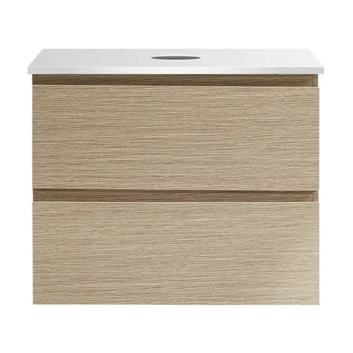 Parisi Evo 600 Wall Mounted Cabinet with Crystal Solid Surface Top