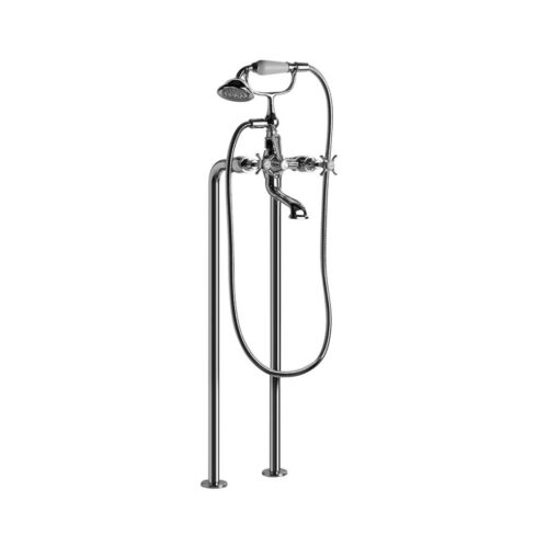 Brodware Neu England Freestanding Bath Mixer with Handshower