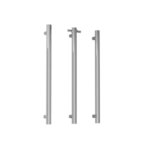 Brodware Zeko Combination Heated Towel Rail with Hooks
