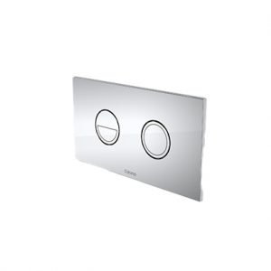 Caroma Invisi Series II® Round Dual Flush Plate & Buttons 237088C