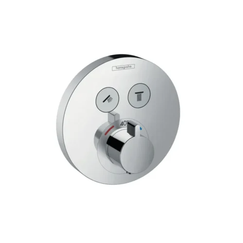 Hansgrohe ShowerSelect S Thermostat for concealed installation for 2 functions