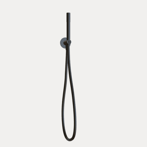 Sussex Voda Hand Shower Supply Post Set - Matt Black