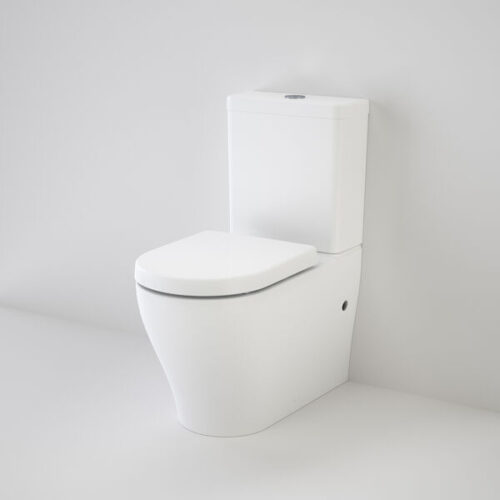 Caroma Luna Cleanflush® Wall Faced Bottom Inlet Toilet Suite