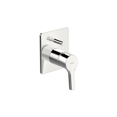 Hansa Paleno Rectangular Diverter Mixer Trim