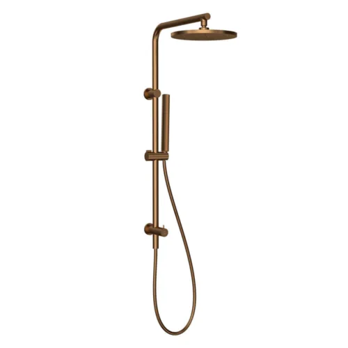 Parisi Envy II Shower Column with Sliding Rail & Turn Diverter - Matt Bronze