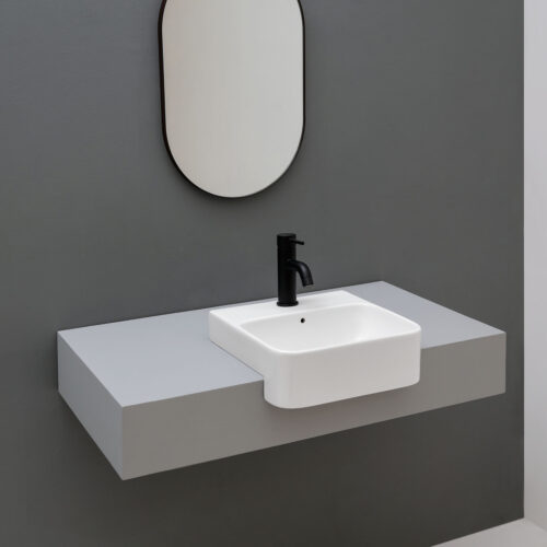 Studio Bagno Apartment 35 Semi Recessed Basin