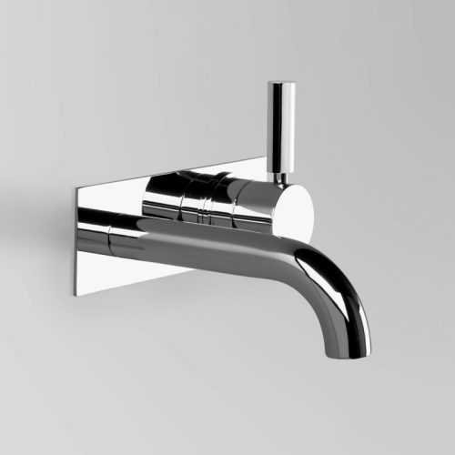 Astra Walker Icon + Lever Wall Set with 200mm spout on Backplate