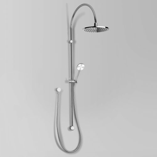 Astra Walker Icon + Exposed Shower with 200mm Rose & Single-Function Hand Shower
