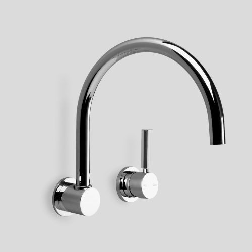 Astra Walker Icon + Lever Wall Set with 206mm Swivel Spout