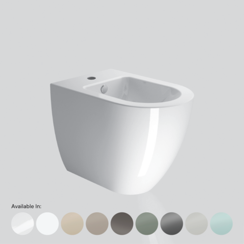 Astra Walker Pura Floor Mounted Bidet 1 Tap Hole