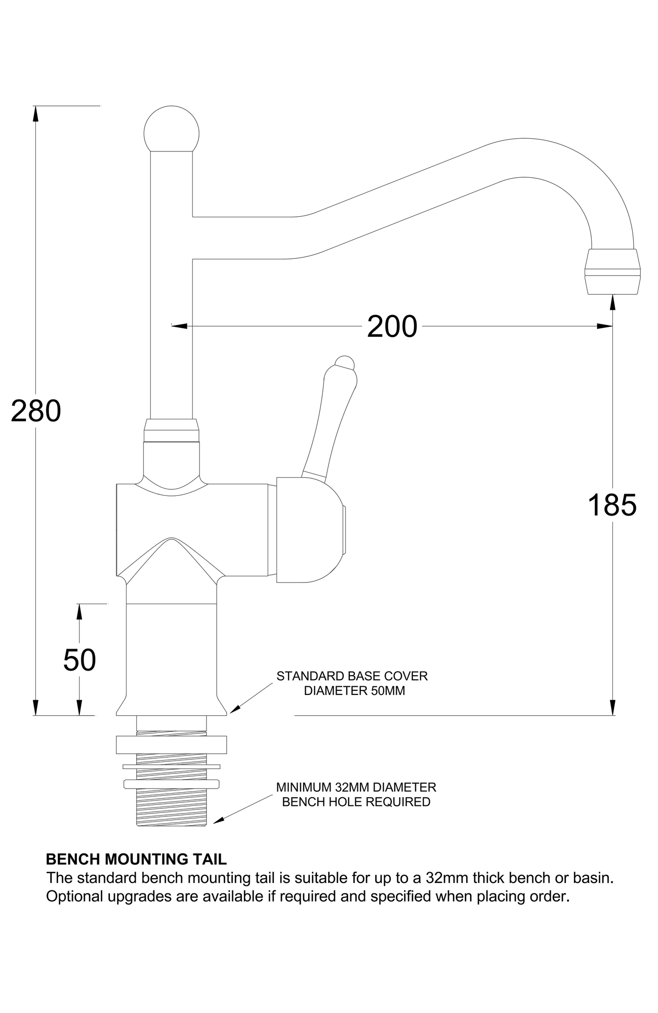 CB Ideal Roulette Lever Flick Mixer with Sink Olde Adelaide Outlet - Image 2