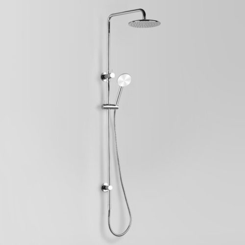 Exposed Shower with 200mm Rose & Single-Function Hand Shower & Integrated Diverter - Astra Walker - Sydney