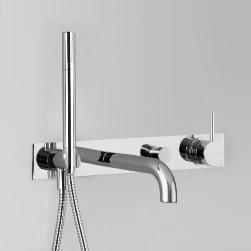 Icon Wall Set with Hand Shower, Diverter, Mixer on Backplate - Astra Walker - Sydney