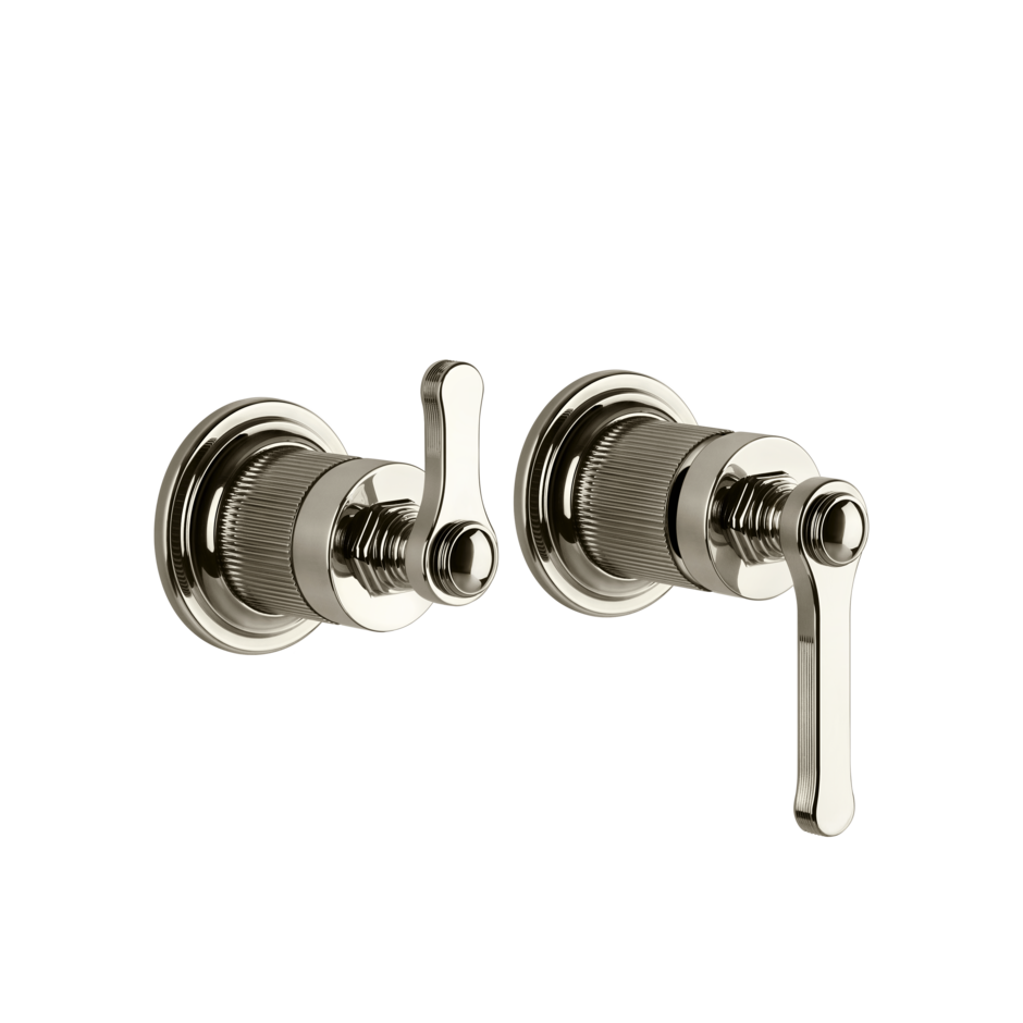 Gessi Venti20 wall mixer, two-way diverter