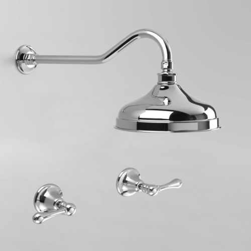 Astra Walker Olde English Shower Set with 200mm Rose