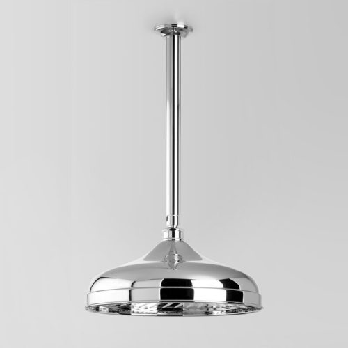 Astra Walker Olde English Ceiling Mounted Shower with 300mm Arm & 300mm Rose