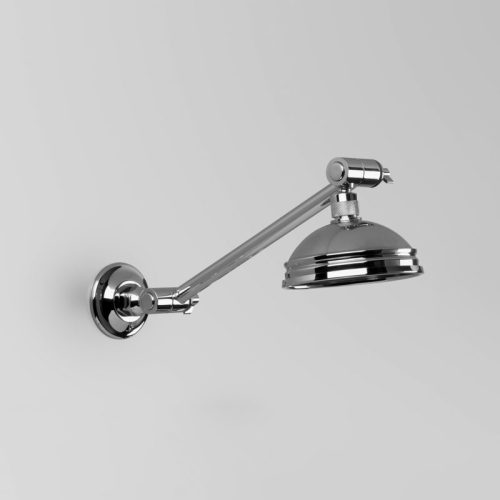Astra Walker Olde English Adjustable Shower Arm & 100mm Rose