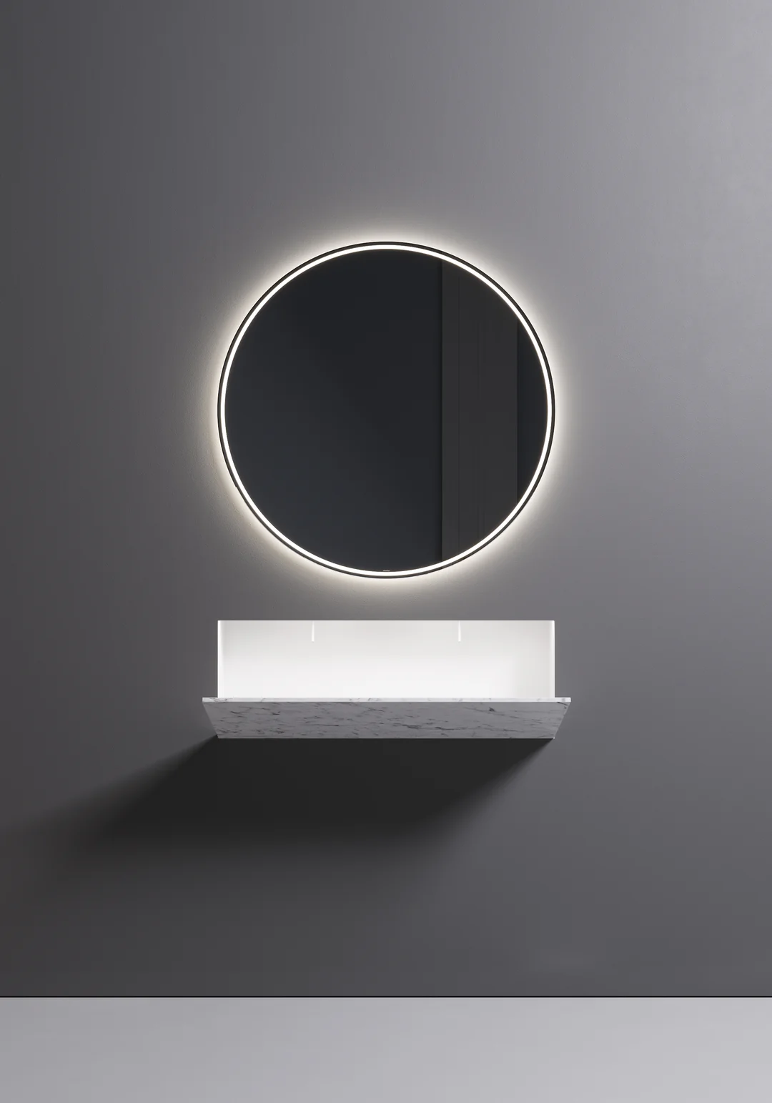 Antonio Lupi ALBORE108W LED Round Mirror - Image 2