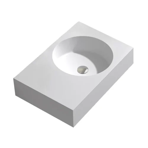 Parisi Rotondo 700 Basin Right Hand Bowl with Overflow