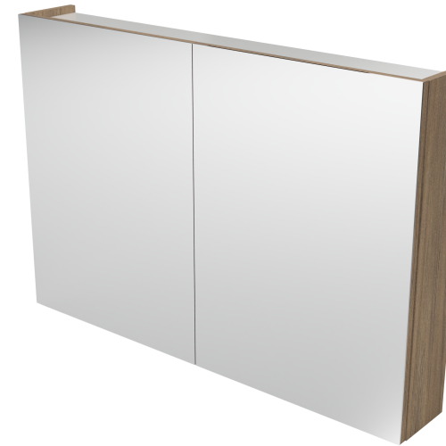 Timberline Tennessee Shaving Cabinet 1200W 900H x 150D 2 Door