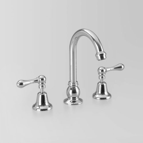 Astra Walker Olde English Basin Set with swivel spout