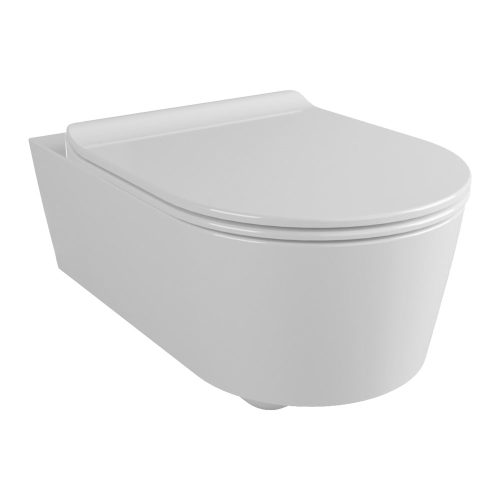 Parisi Link Wall Hung Pan (incl Slim Soft Close Seat) Go Clean