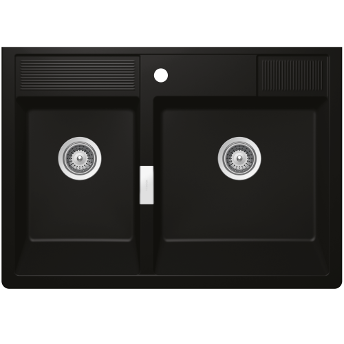 Abey Kallio One & 1/3 Bowl Night with 1TH Sink