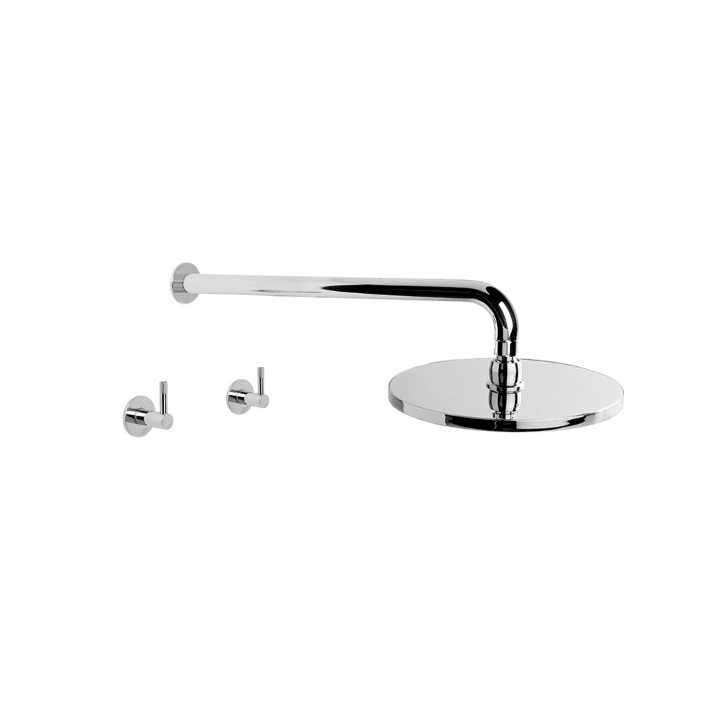 Brodware Yokato Shower Set - Brushed Nordic Brass