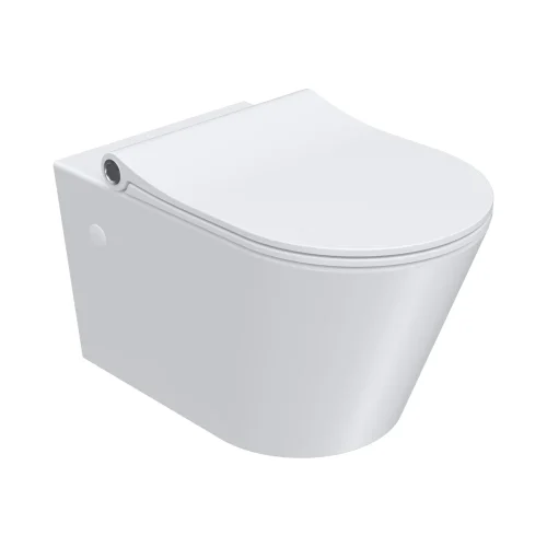 Parisi Linfa Wall Hung Pan Rimless (including Pressalit Seat)