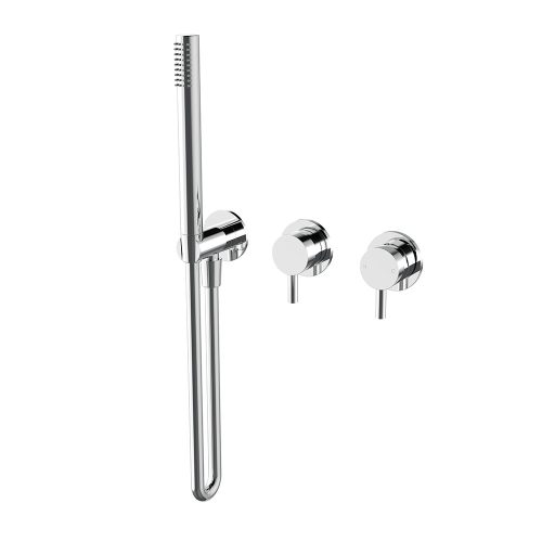Arcisan Axus Pin Shower mixer, Diverter and Handshower