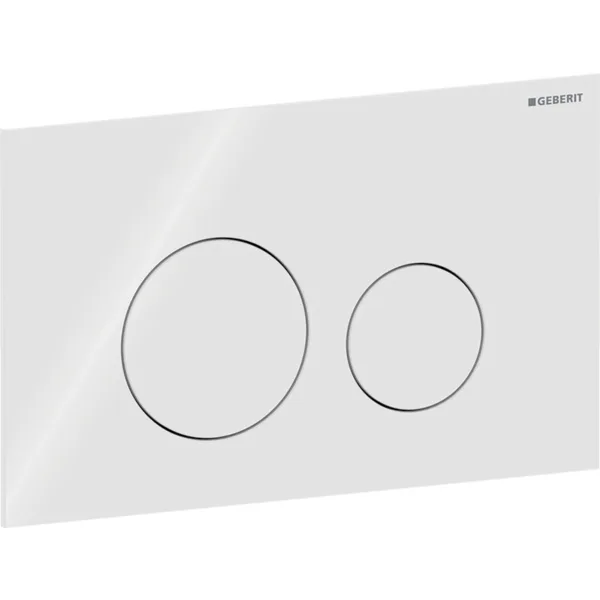 Geberit Geberit Sigma40 actuator plate, round, dual flush