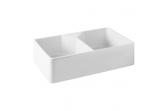 Turner Hastings Chester 80 x 50 Double Fine Fireclay Farmhouse Butler Sink