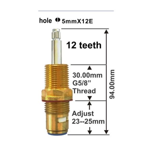 Easytap TZ2017 Quarter Turn Wall Spindles (Pair)
