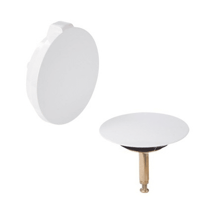 Viega Overflow Cover & Plug Set - White